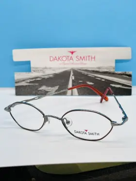 47-19-140 Dakota Smith 747754773841 Eyeglasses Frame Marmalade Brown Oval Full Rim Metal New