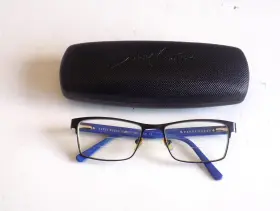 6653-17-135 Danny Gokey Eyewear Full-rim Classic Designer Eyeglasses Mblk