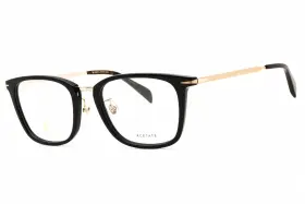 7060 David Beckham 7060/f Db F 2m2 Eyeglasses Black Gold Frame 53mm
