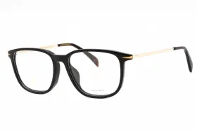02m2 David Beckham 716736433363 Db 7074/f 2m2 Eyeglasses Black Gold Frame 55mm