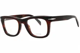 7105 David Beckham 716736773575 Db Ex4 Eyeglasses Brown Horn Frame 51mm