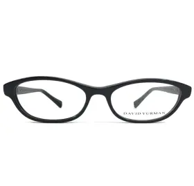 52-17-135 David Yurman Dy048 Eyeglasses Frames 01 Ss Black 925 Sterling Silver