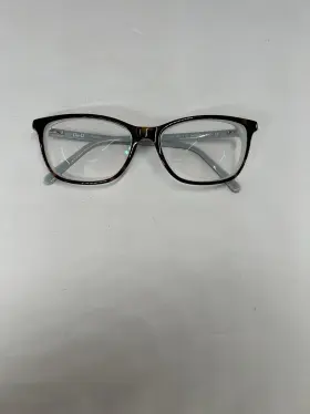 Dbyd Dbof0001 Eyeglasses Brown Tortoise Blue Square Full Rim Frames 52-15-135