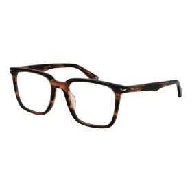 De Rigo Vplg73 Police Brown Cellulose Acetate Glasses Frames 100% Authentic - Po-1064851