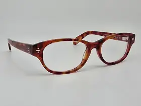 51-17-148 Derek Cardigan Dc7009 Honey Havana Eyeglasses Frame With Flexhinge