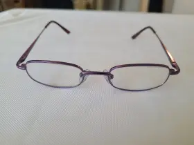 43-17-130 Designer Fm4005a 3jx1317 Black Metal Full Rim Eyeglasses Frame D976
