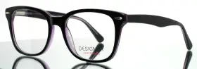 53-19-140 Designer Looks For Less Fm13038 1 Black Purple Womens Eyeglasses B 42 53-19-140 Designer Looks For Less Fm13038 1 Black Purple Womens Eyeglasses B 42