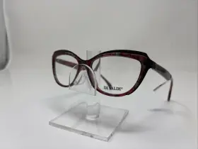 16-145 Di Valdi 8135 Dvo Col.30 51/16-145 Women S Pink Multi Cat Eye Eyeglasses A4388