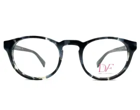 45-20-135 Diane Von Furstenberg Dvf5087 Eyeglasses Frame 001 Black Gray Tortoise