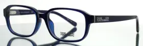 53-16-135 Diane Von Furstenberg Dvf5118 400 Navy Womens Rectangle Eyeglasses