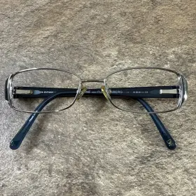 Dvf8007 Diane Von Furstenberg 038 Flex Eyeglasses Frame Silver Black 50-16-135mm