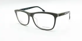 Dl5191-f Diesel New 098 Grey Authentic Eyeglasses 57-15