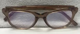 Cf-bb160 Diff Eyewear Carina Crystal Brown Eyeglasses Frames Only 50 18 145 Prc