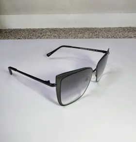 Diff Eyewear De01-0265-bkocn 58-15-142 Cat Eye Sunglasses Black