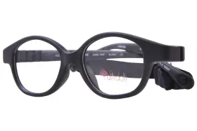 Dilli Dalli 886453362021 Cake-pop Eyeglasses Frame Youth Black Full Rim Oval Shape 45mm