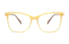 Da0031-c Dilly Dollar Maeve Womens Wayfarer Square Optical Frame Premium Acetate