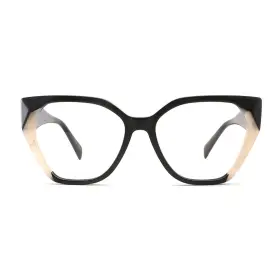 Vf0505-c Dilly Dollar Vf0505 Lilah Women S Bold Cat-eye Optical Frames Acetate Glasses With Spring Hinge