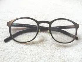 Dior 0194 Christian Homme Burnished Brown Metal Eyeglass Frames Mens Italy