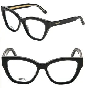 Cd50087i Dior 192337135651 Christian Spirit B3i Black 54mm Optical Eyeglasses Diorspirito