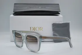 45a5 Dior 192337178221 New Christian Diormidnight S1i Grey Smoke Authentic Sunglasses 53-18