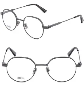 Dm50102f Dior 192337194573 Christian Homme Neodioro Cd R4f Ruthenium Round Cannage Eyeglasses Dm50102f Dior 192337194573 Christian Homme Neodioro Cd R4f Ruthenium Round Cannage Eyeglasses