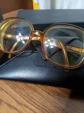 2076 Dior Christian Eyeglasses 1970s Disco Full Rim Frames Made In Germany Bn6