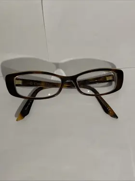 Cd3208 Dior Christian Brille Modell Uqp 135 Brown Purple Eye Frame Italy - As Is
