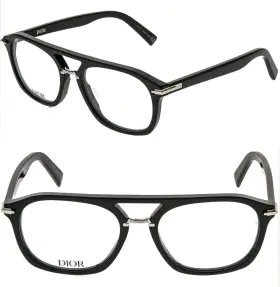 Dm50037i Dior Christian Black Suite N1i Eyeglass Optical Frame 55mm Blacksuiteo