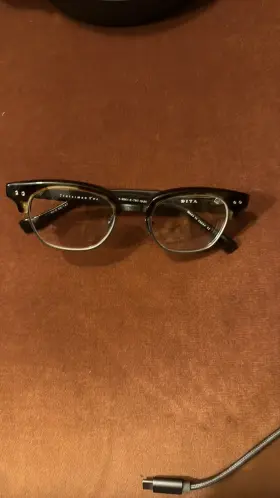 Drx-2051-d-tkt-blk-50 Dita Statesman Two Eyeglasses Sunglasses Tortoise Brown