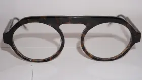 Tbx413-52-02 Dita Thom Brown Eyeglasses New Havana 52 22 147