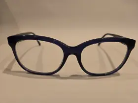Dkny 3714 Dy 4677 Designer Eyeglasses Black/blue 54-17-135 Flex Hinges