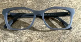 4686 Dkny 3753 Dy Matte Gray Full Rim Plastic Eyeglasses Frames 52-16-140mm G9