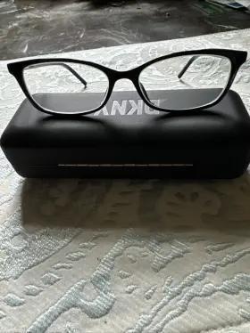 Dkny 46293001 Dy 4629 3001 Polished Black 52-15-140 Frames Flex Hinges R423b