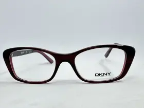 50.17.140 Dkny 4661 New 3655 Transparent Red Burgundy Eyeglasses Frames