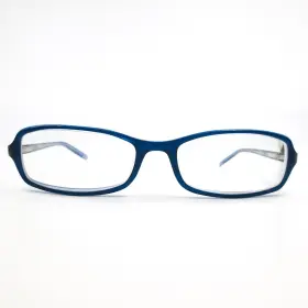 52-16-135 Dkny Dy4548 Eyeglasses Frames 3238 Clear Blue Rectangular Full Rim