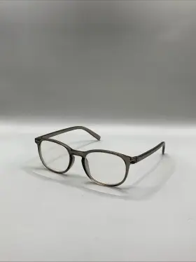 Op0522 Dockers Eyeglasses 49-19 Gray Crystal Cat Eye Plastic Frame