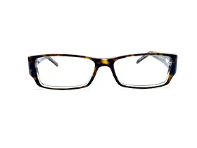 Dolce & Gabana Dd1150 And Gabbana Brown Clear Tortoise Rectangular Glasses 556 53 15 135