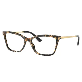 3347 Dolce & Gabbana 056597646291 And Dg 911 Cube Black/gold Plastic Rectangle Eyeglasses 54mm