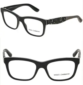 0dg3239 Dolce&gabbana Dg3239 Optical Frame Eyeglasses 3239 Black Mamas Brocade Floral