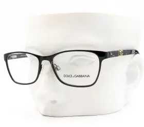 1244p Dolce & Gabbana D&g 1225 Eyeglasses Glasses Black Blue Marble Temple 51mm