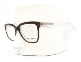 Dolce & Gabbana 2795 Dg 3193 Eyeglasses Glasses Brown Havana On Clear 52-17-140