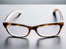 3199 Dolce & Gabbana 2871 Eyeglasses Dg Tortoise Polka Dot Red Brown Women Frames
