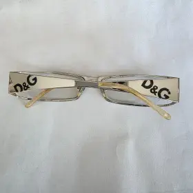 49017 Dolce&gabbana D&g 5003 05 130 49 17 Silver Metal Frame Eyegasses Italy