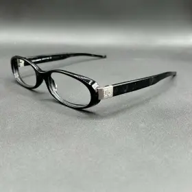 7851-101024-28.95 Dolce & Gabbana And Dg 3022-b 636 Eyeglasses Frame Black Opal Italy 52-17-130 Used