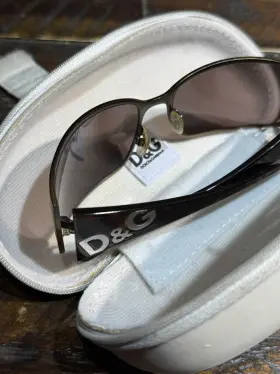 59-16-125 Dolce&gabbana D&g6010 012/73 And Sunglasses Frames Brown Square Full Rim