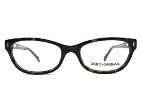50-17-135 Dolce&gabbana Dd1205 And Eyeglasses Frames 502 Tortoise Cat Eye Full Rim