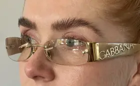 Dg1102 Dolce&gabbana And Dg 1102 065 Gold Caramel 53 16 130 Eyeglasses Frames Only