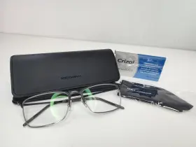 53-18-145 Dolce&gabbana Dg1309 And Eyeglasses Frames 1277 Black Silver Rectangle