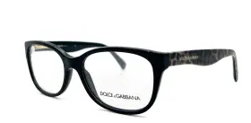 53-16-140 Dolce & Gabbana Dg3136 New And 2525 Matt Silk Black Authentic Eyeglasses