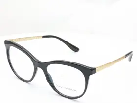 Dg3316 Dolce&gabbana And 501 Cat Eye Black Womens Eyeglasses 52mm